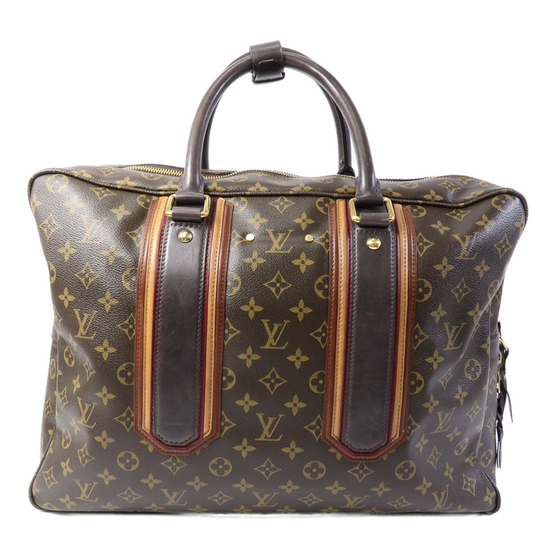 LOUIS VUITTON Monogram Bequia Porte Document Geant手挽袋-1