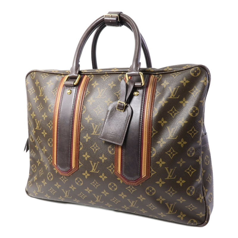 LOUIS VUITTON Monogram Bequia Porte Document Geant手挽袋-2
