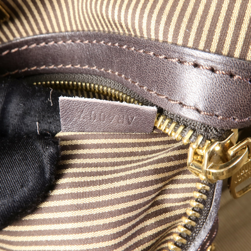 LOUIS VUITTON Monogram Bequia Porte Document Geant手挽袋-7