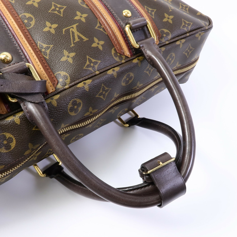 LOUIS VUITTON Monogram Bequia Porte Document Geant手挽袋-8