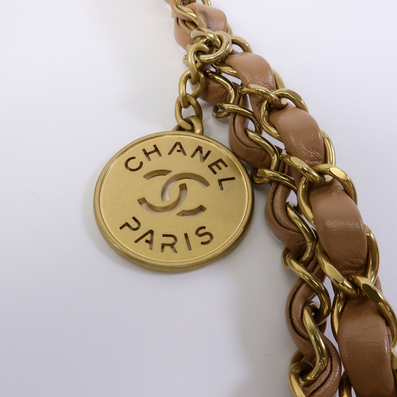 CHANEL 牛皮皮革Chanel 22 Small鏈帶肩背袋-7