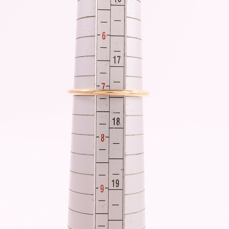 HERMES 18K玫瑰金Galop Ring鑽石戒指-5
