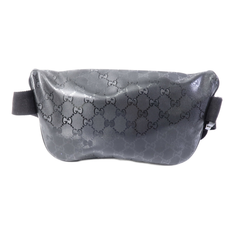 GUCCI 塗層帆布GG Imprime Waist Bag腰包-1