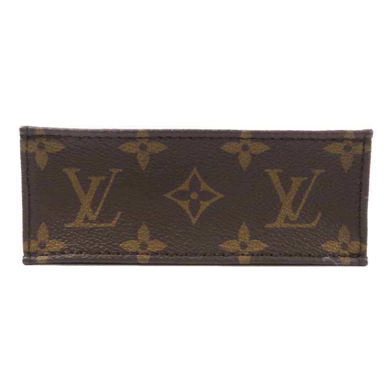 LOUIS VUITTON Monogram Petit Sac Plat手挽肩背兩用袋-3