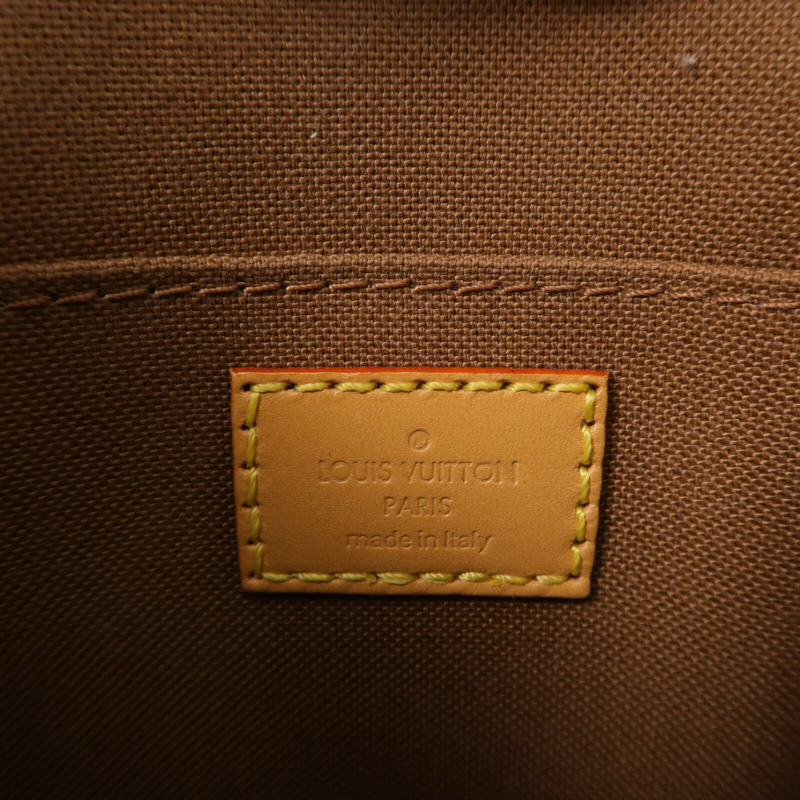 LOUIS VUITTON Monogram Petit Sac Plat手挽肩背兩用袋-5