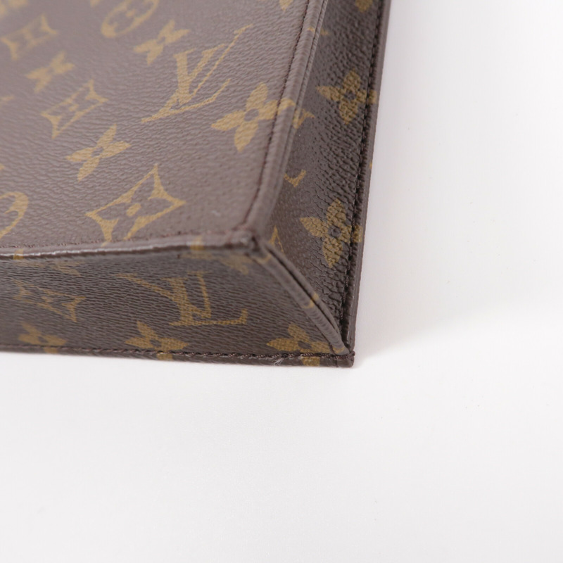 LOUIS VUITTON Monogram Petit Sac Plat手挽肩背兩用袋-9