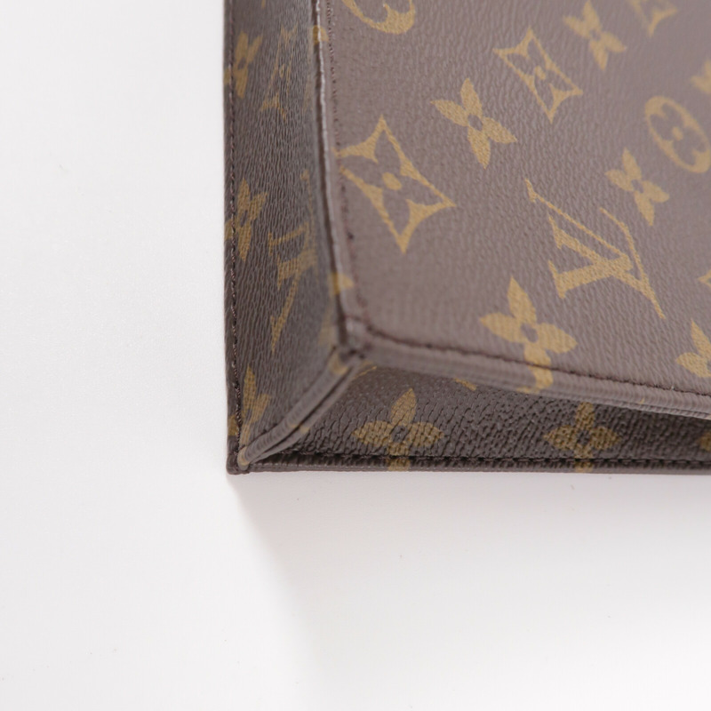 LOUIS VUITTON Monogram Petit Sac Plat手挽肩背兩用袋-11