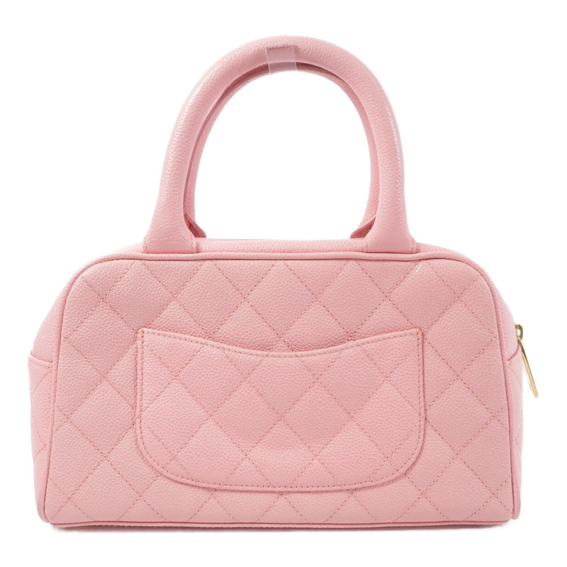 CHANEL 牛皮皮革Vintage Mini Boston Bowing Bag手挽袋-1
