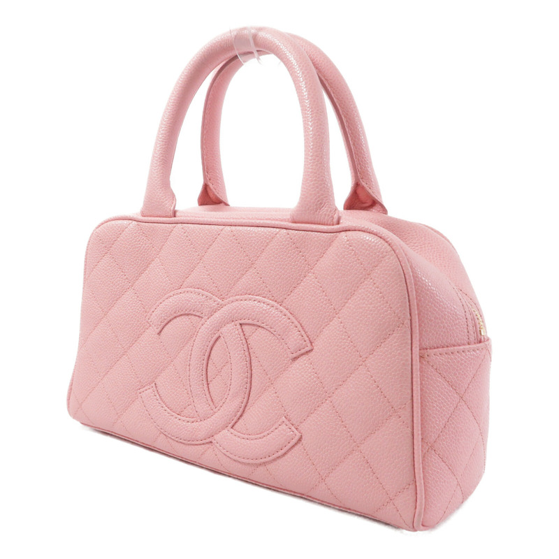 CHANEL 牛皮皮革Vintage Mini Boston Bowing Bag手挽袋-2