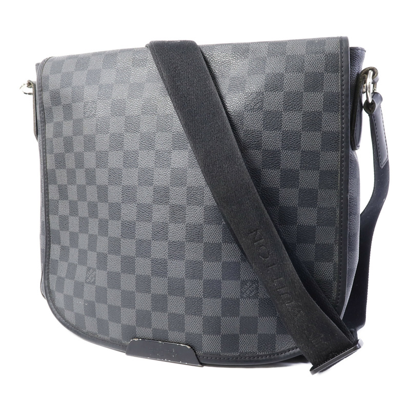 LOUIS VUITTON Damier Graghite Daniel MM肩背袋-2