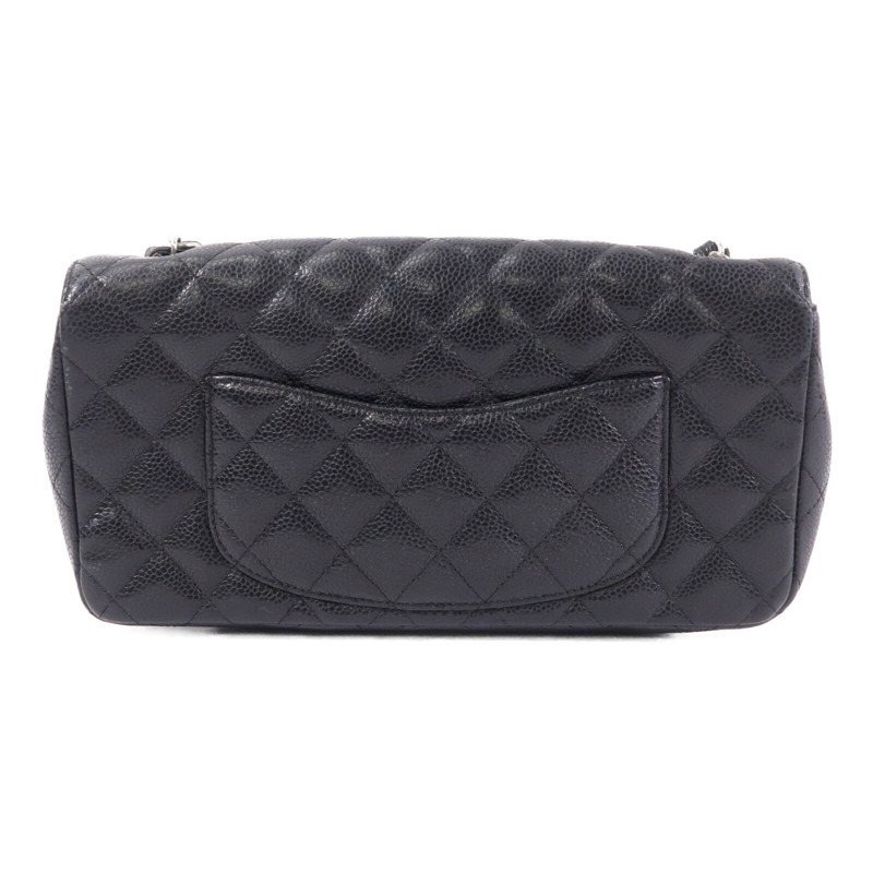 CHANEL 牛皮皮革Classic East West鏈帶肩背袋-1