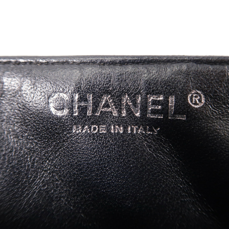 CHANEL 牛皮皮革Classic East West鏈帶肩背袋-6