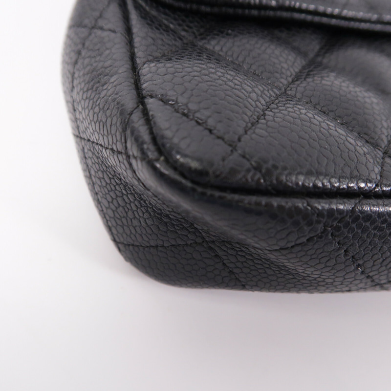 CHANEL 牛皮皮革Classic East West鏈帶肩背袋-9