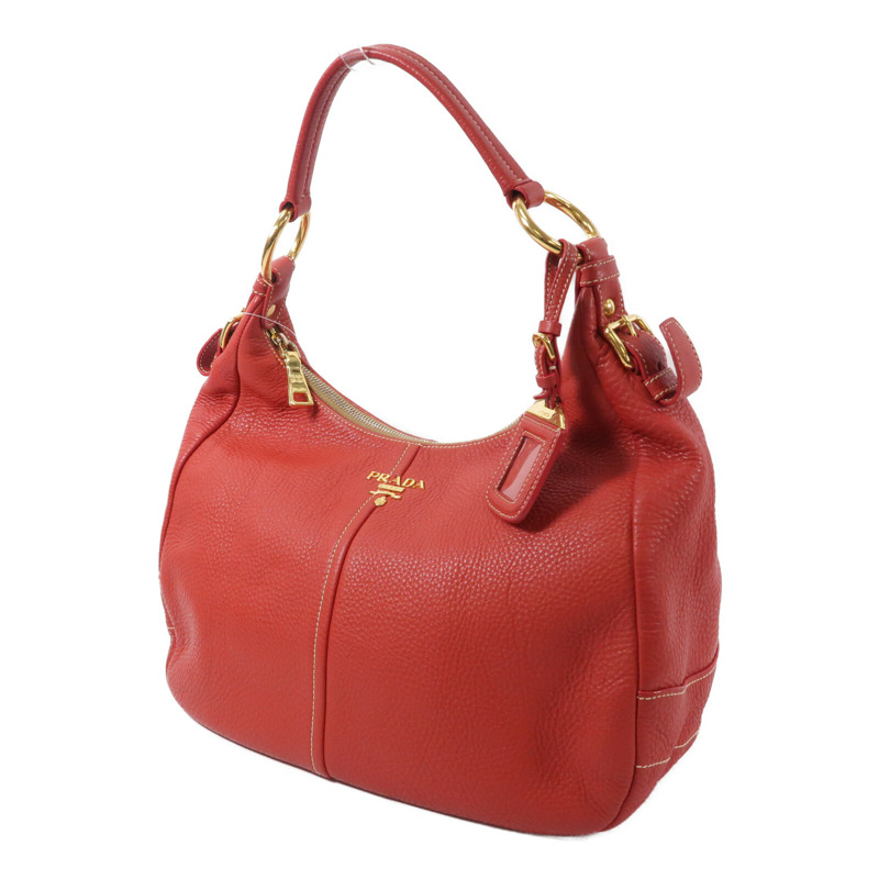 PRADA 牛皮皮革Tote Bag手挽袋-2