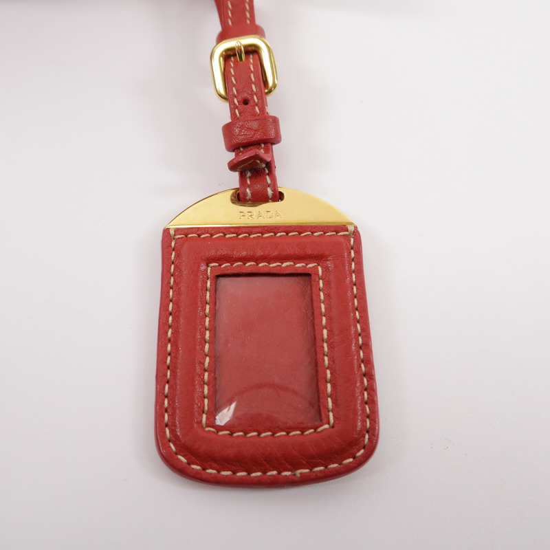 PRADA 牛皮皮革Tote Bag手挽袋-7