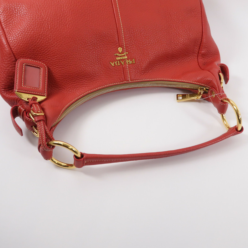 PRADA 牛皮皮革Tote Bag手挽袋-8
