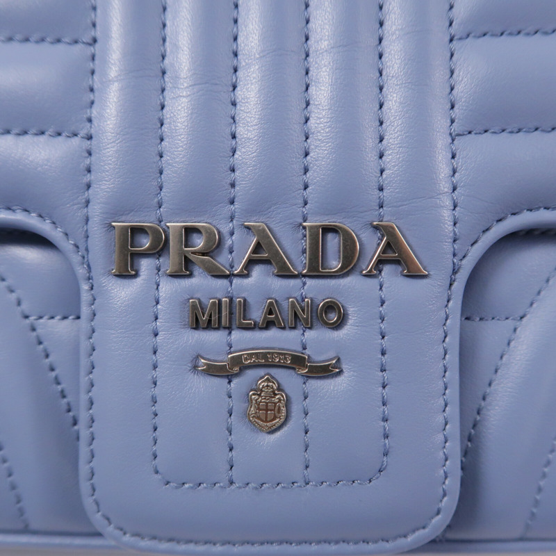 PRADA 牛皮皮革Chain Shoulder Bag鏈帶肩背袋-5