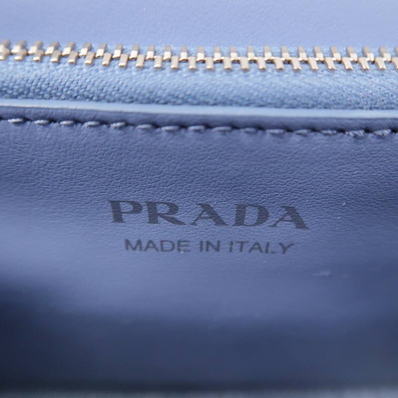 PRADA 牛皮皮革Chain Shoulder Bag鏈帶肩背袋-6