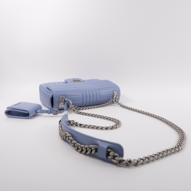 PRADA 牛皮皮革Chain Shoulder Bag鏈帶肩背袋-8