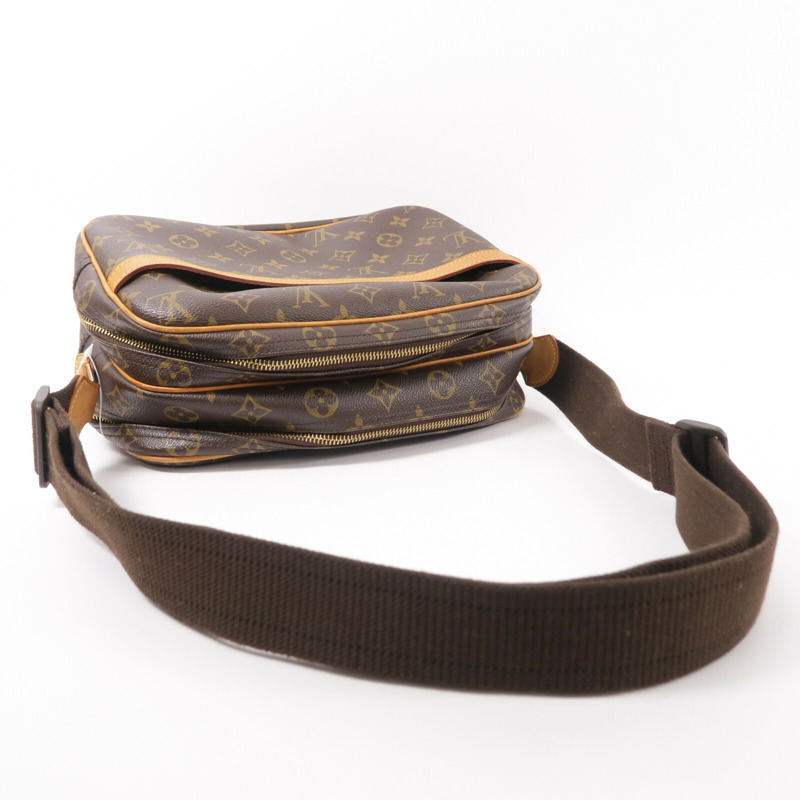 LOUIS VUITTON Monogram Reporter PM肩背袋-6