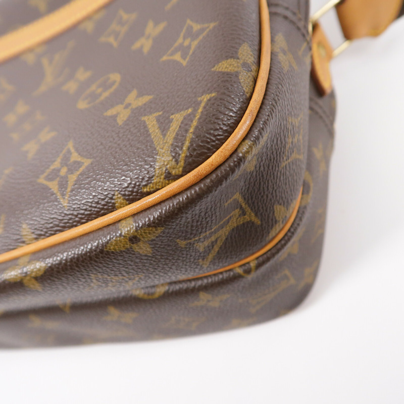 LOUIS VUITTON Monogram Reporter PM肩背袋-9