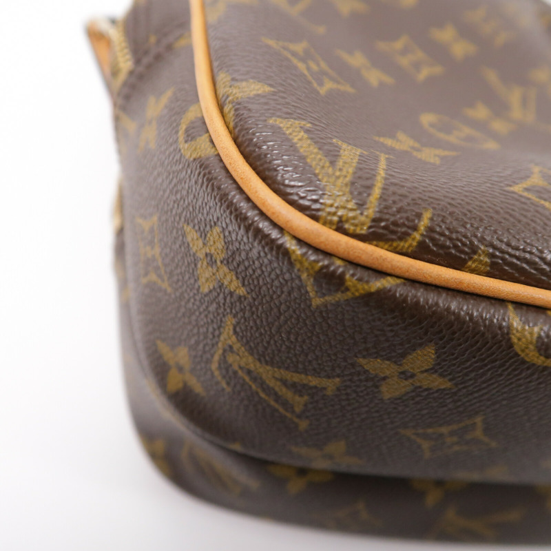 LOUIS VUITTON Monogram Reporter PM肩背袋-10