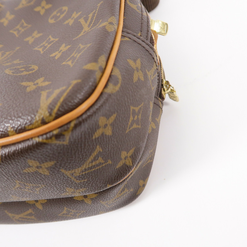 LOUIS VUITTON Monogram Reporter PM肩背袋-11