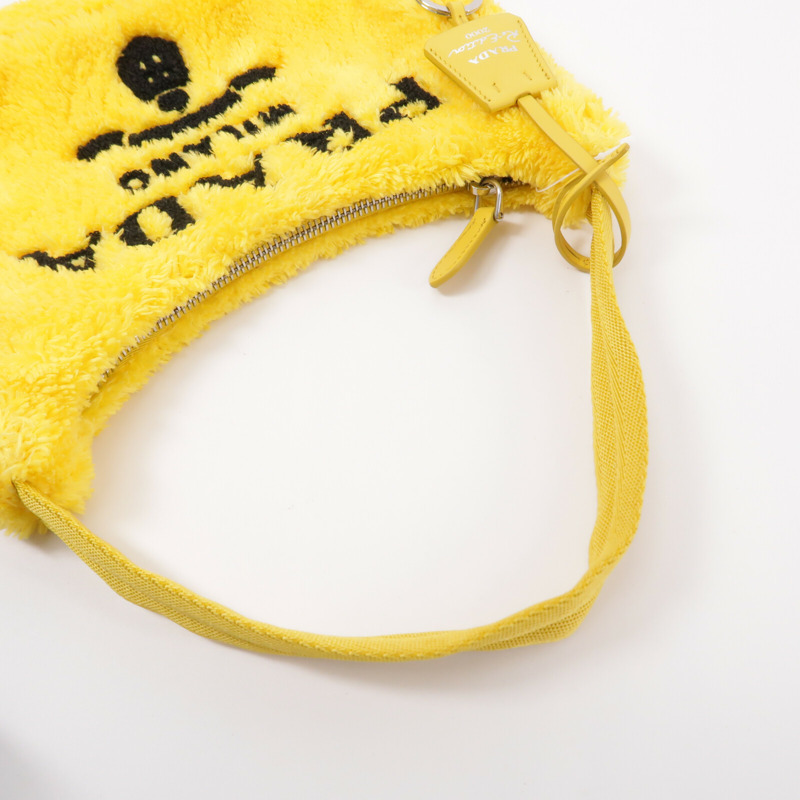 PRADA Terry Cloth Terry Mini (Re-Edition 2000) 肩背袋-11