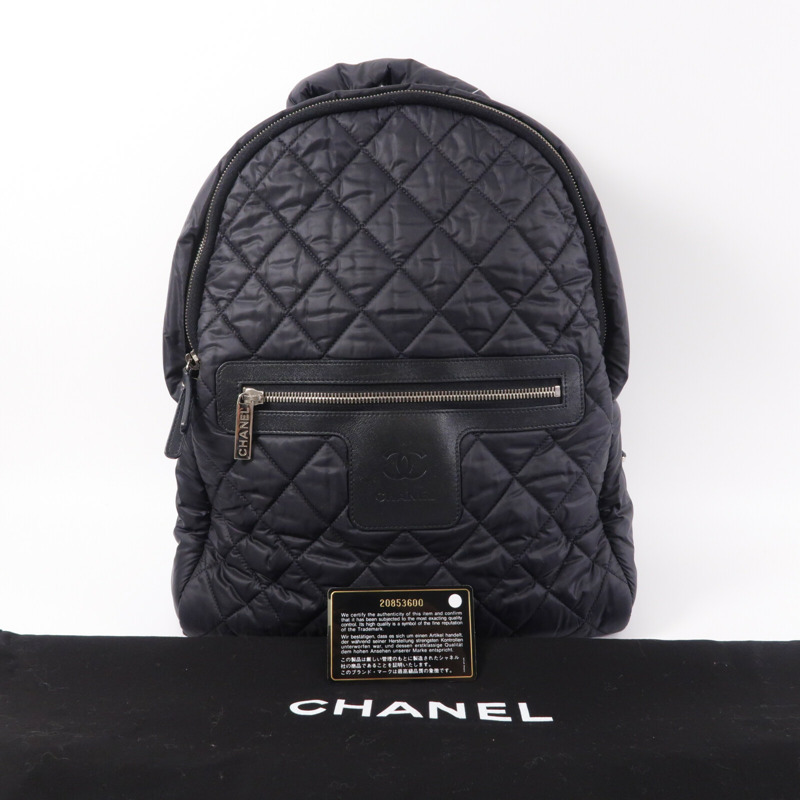 CHANEL 尼龍Coco Cocoon Backpack背包-11