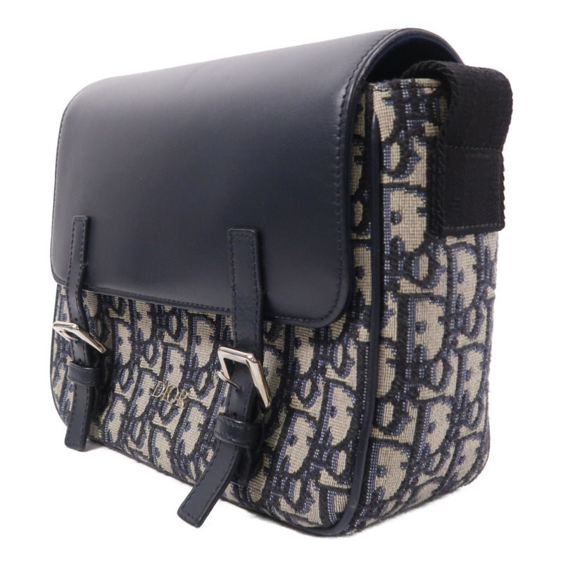 Dior Oblique帆布Kids'Messenger Bag肩背袋-2