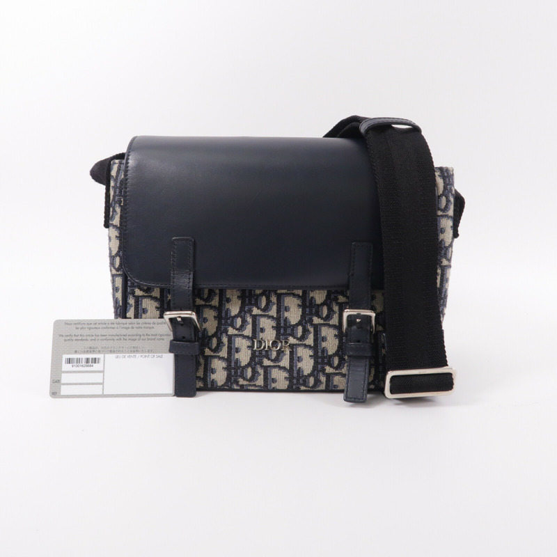 Dior Oblique帆布Kids'Messenger Bag肩背袋-10