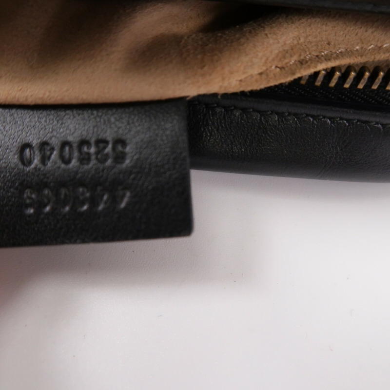 GUCCI 牛皮皮革GG Marmont Bag鏈帶肩背袋-7