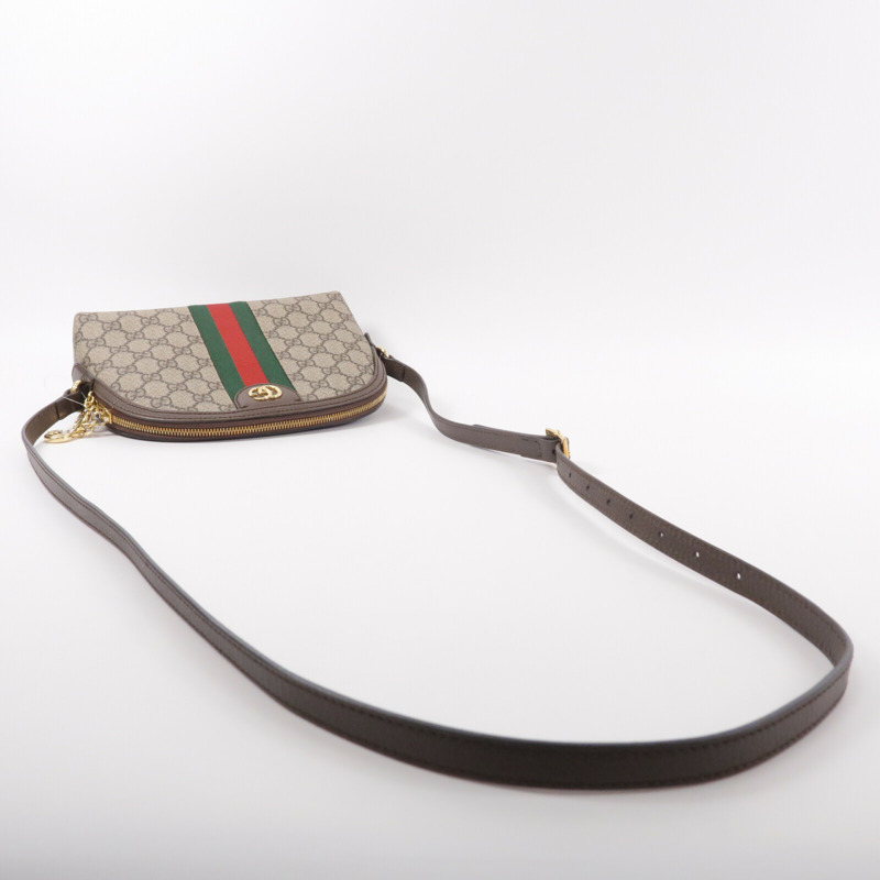 GUCCI 塗層帆布Ophidia GG肩背袋-9