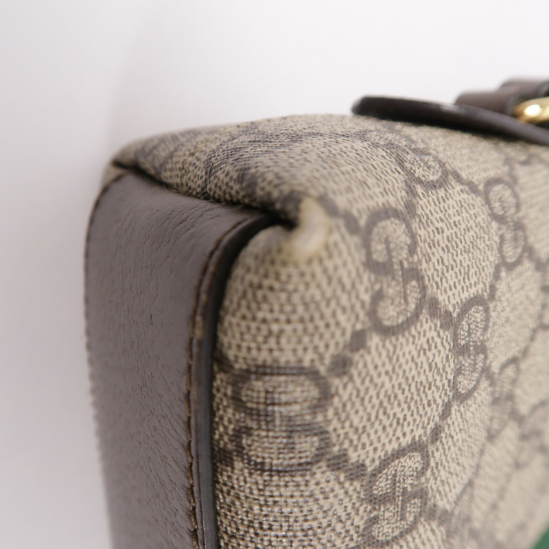 GUCCI 塗層帆布Ophidia GG肩背袋-10