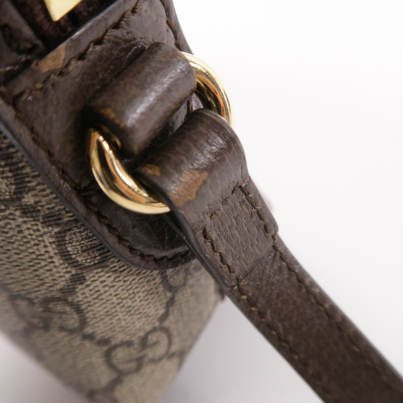 GUCCI 塗層帆布Ophidia GG肩背袋-14