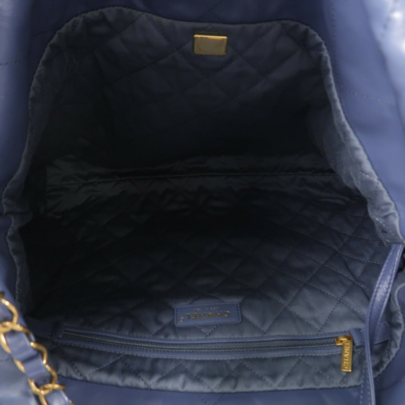 CHANEL 牛皮皮革Chanel 22 Small鏈帶肩背袋-4
