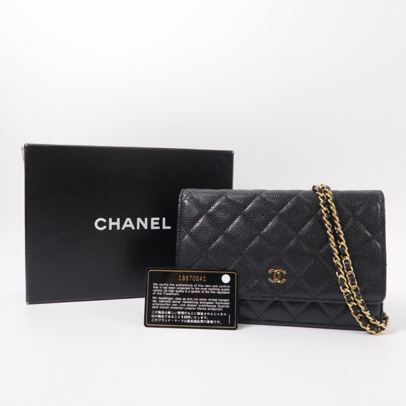 CHANEL WOC Wallet On Chain鏈帶肩背袋-10