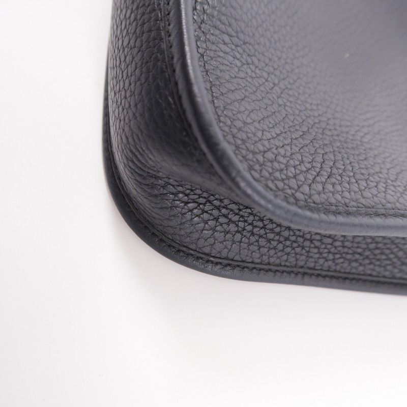 HERMES Clemence皮革Evelyne TPM肩背袋Noir-14