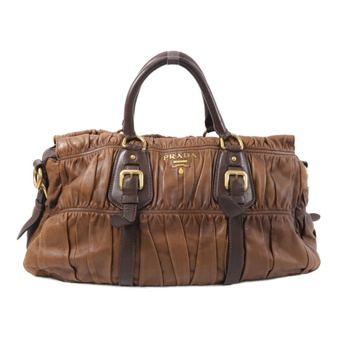 PRADA 牛皮皮革Tote Bag手挽袋