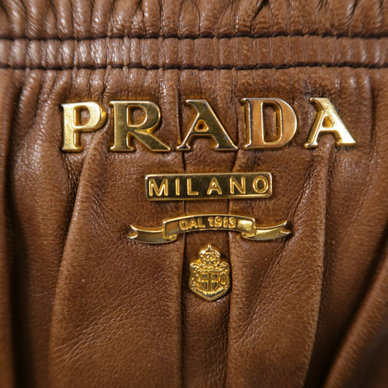 PRADA 牛皮皮革Tote Bag手挽袋-6