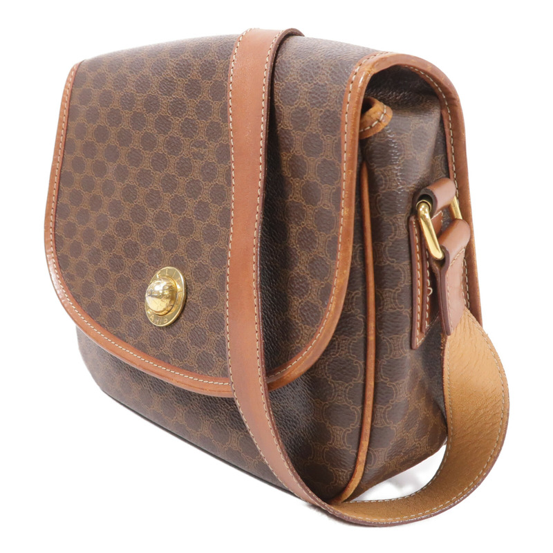 CELINE 塗層帆布Vintage Macadam Starball肩背袋-2