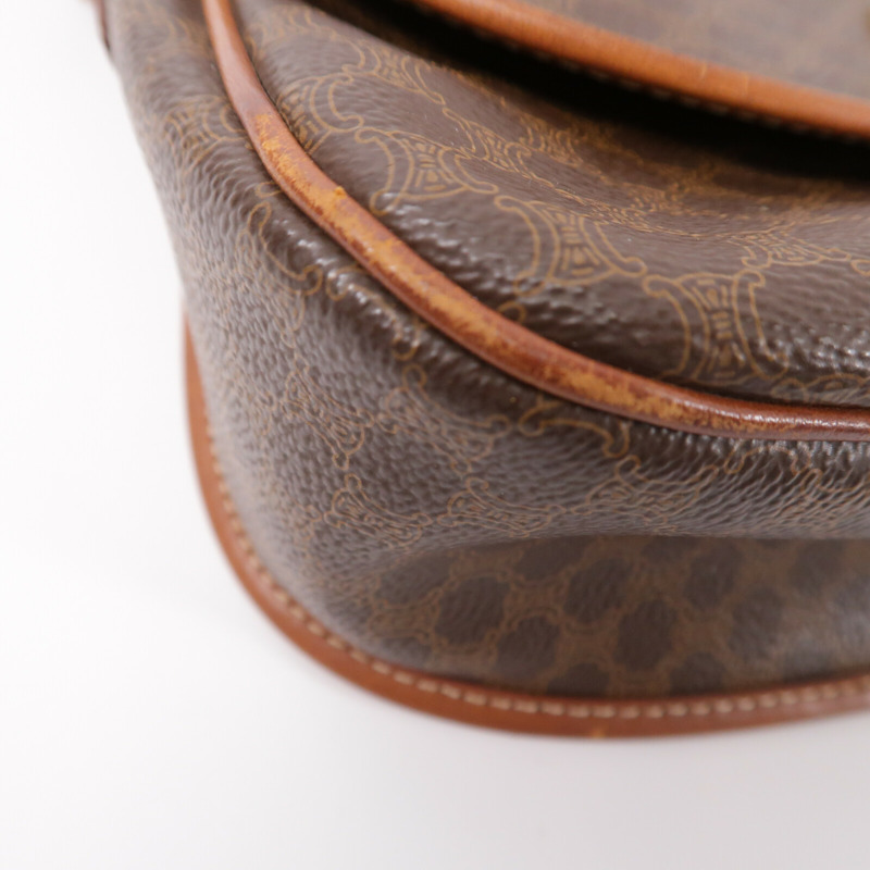 CELINE 塗層帆布Vintage Macadam Starball肩背袋-8