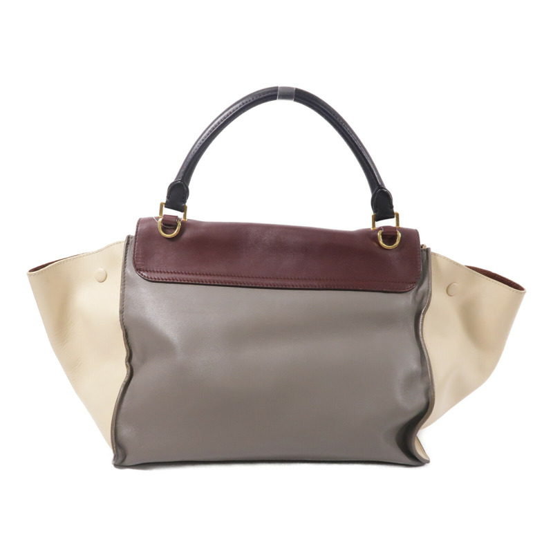 CELINE 牛皮皮革2 Way Shoulder手挽肩背兩用袋-1