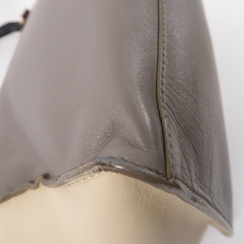 CELINE 牛皮皮革2 Way Shoulder手挽肩背兩用袋-12