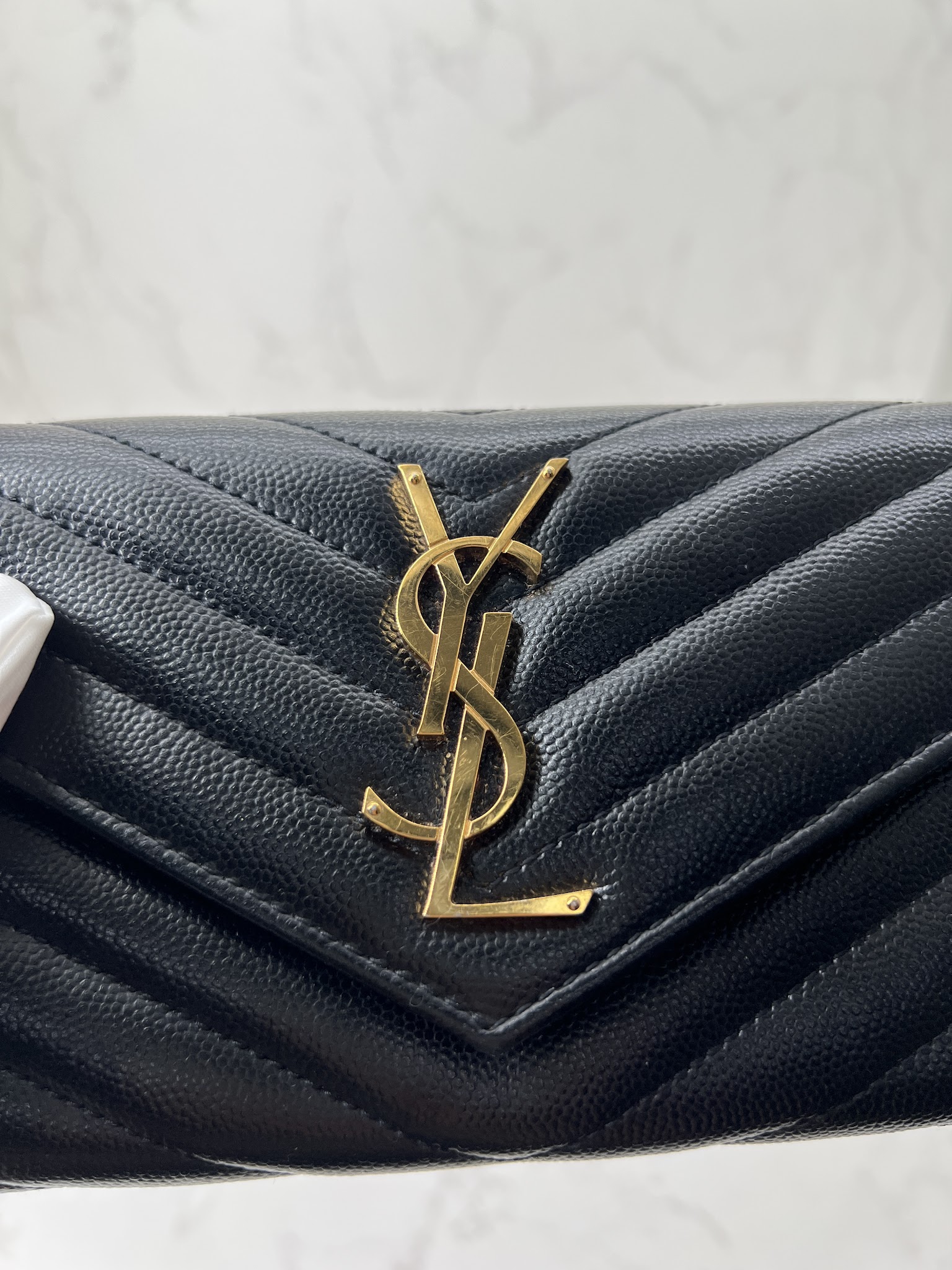 香緹國際精品 YSL 信封長夾 1020-5