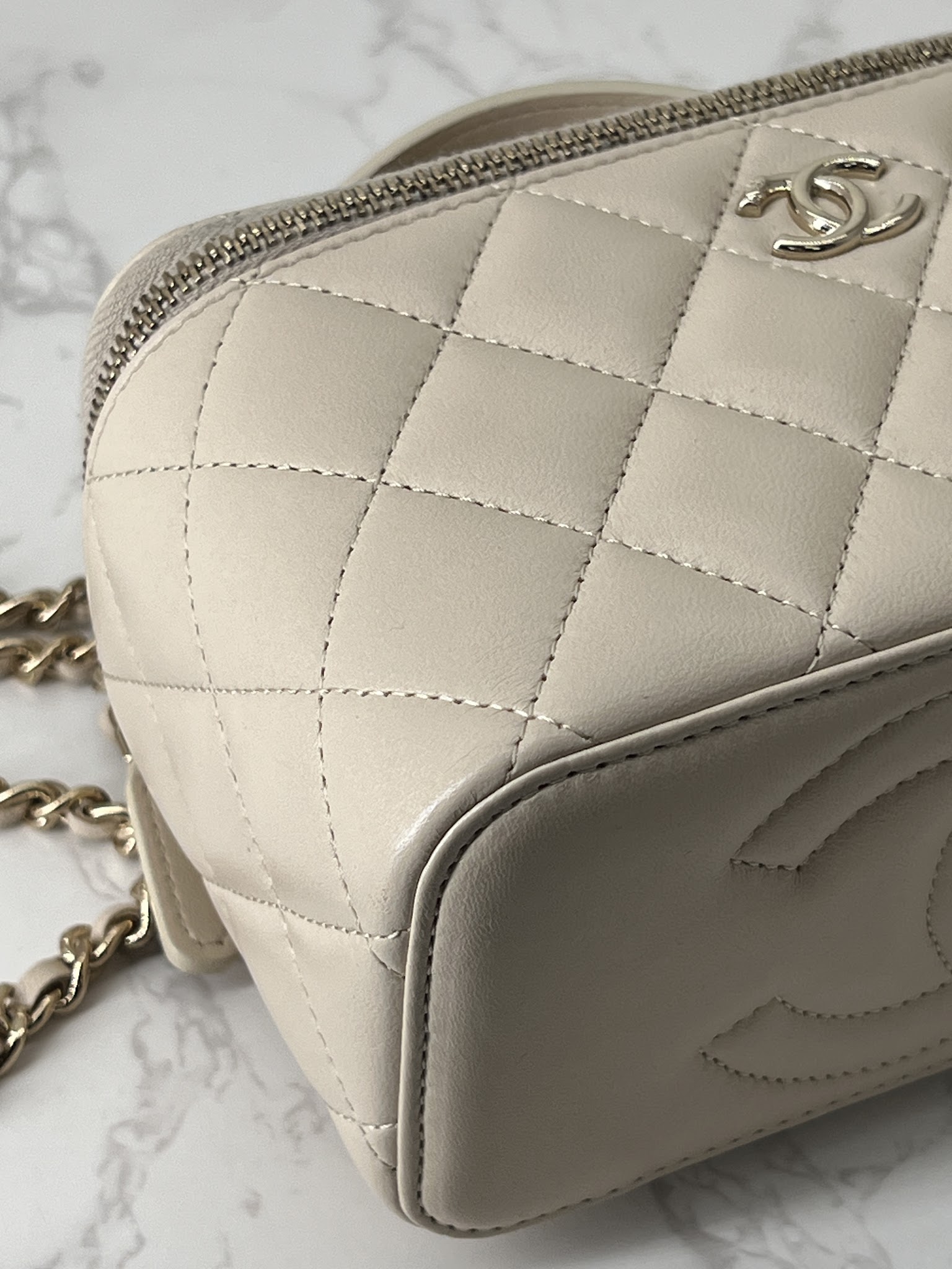 香緹國際精品 CHANEL TRENDY CC 鍊帶 化妝包 1022-5