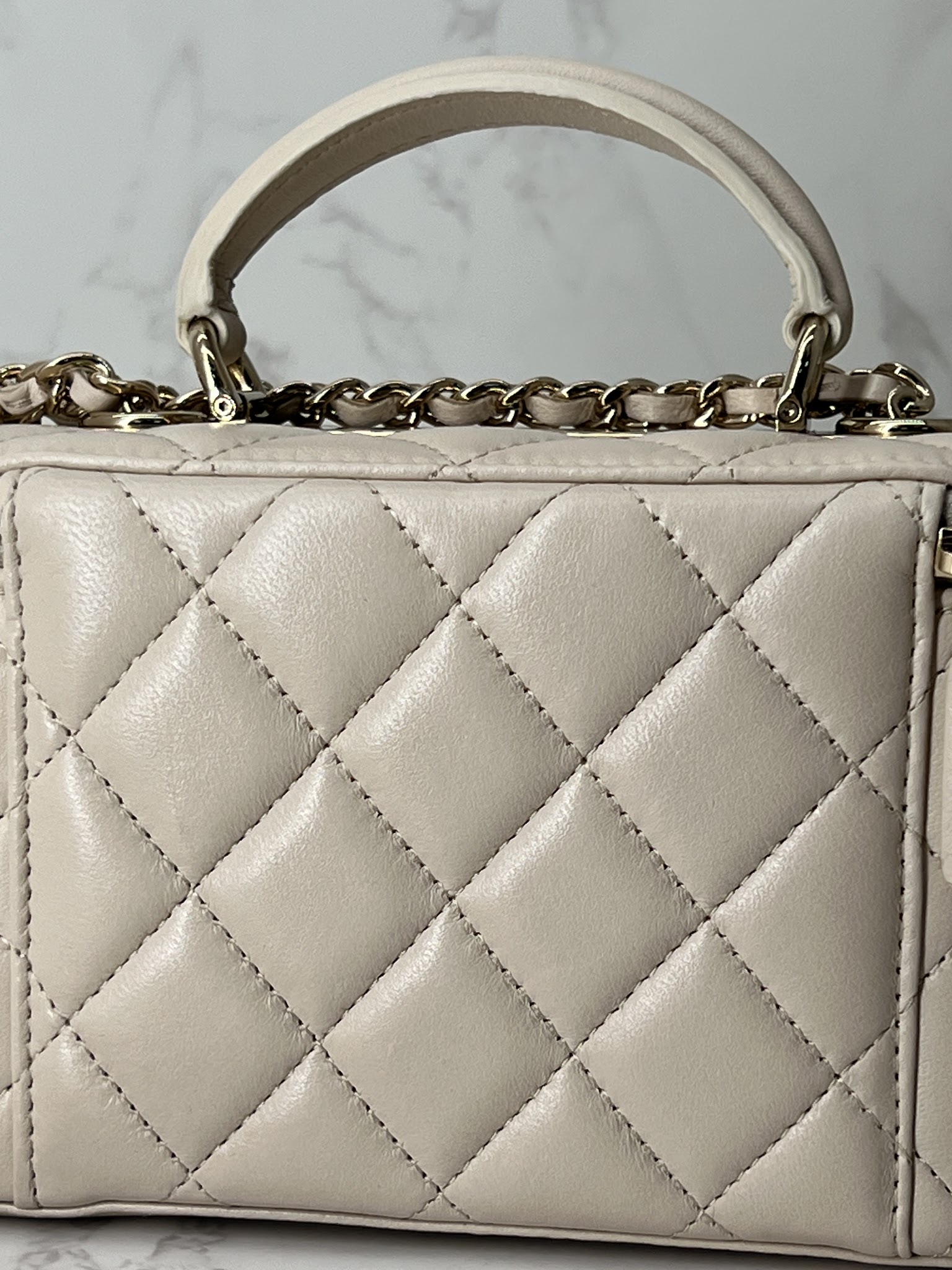 香緹國際精品 CHANEL TRENDY CC 鍊帶 化妝包 1022-9