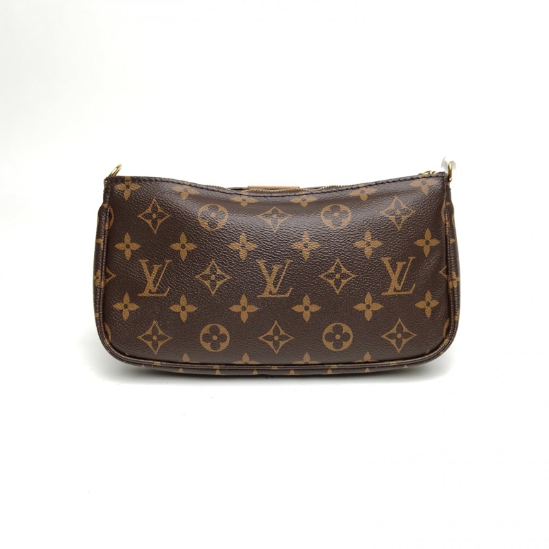LOUIS VUITTON MultiPochette五合一綠肩帶老花肩背包PVC2021-2