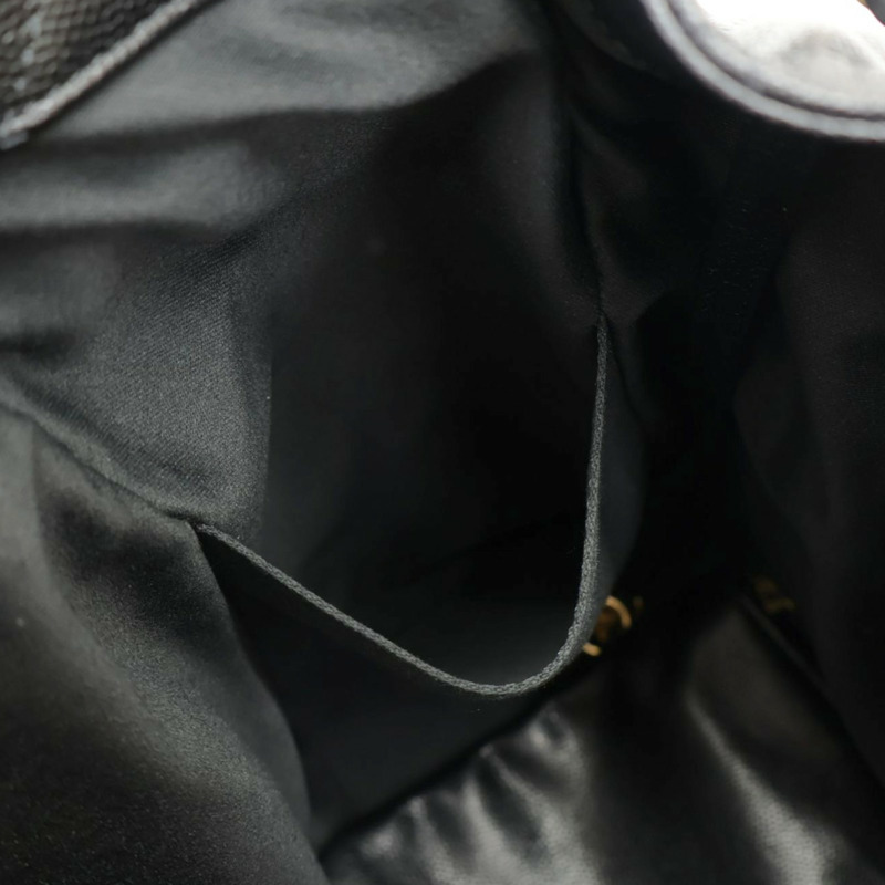 黑色 菱格紋 牛皮 25 中型 鍊帶 肩背包【CHANEL 香奈兒】 AS5311-4