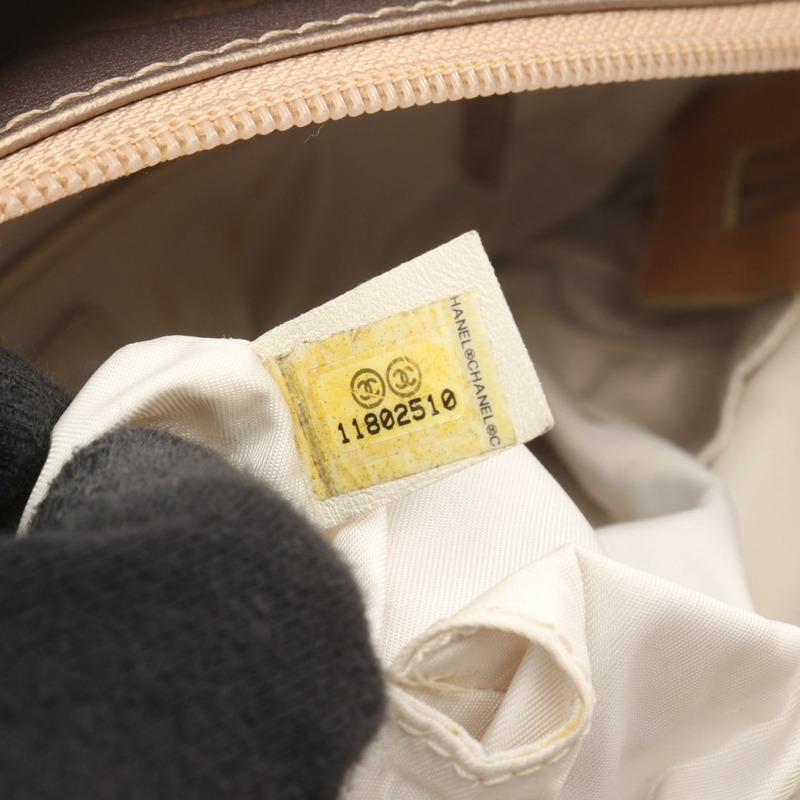 香奈兒 (CHANEL) Paris Biarritz PM 手提單肩包 A34208 帆布皮革金色五金配件 二手-4